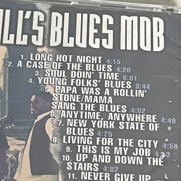 Vintage 1998 Michael Hills Blues Mob New York State Of Blues CD Electric Sealed - Picture 4 of 9